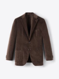 Shop Brown Stretch Corduroy Waverly Jacket
