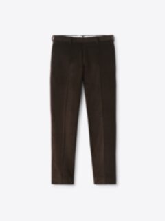 Shop Brown Stretch Corduroy Dress Pants