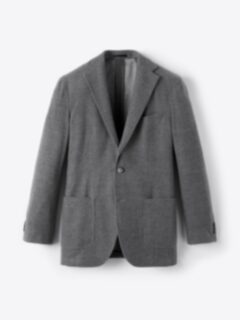 Shop Grey Melange Drago S180s Flannel Waverly Jacket