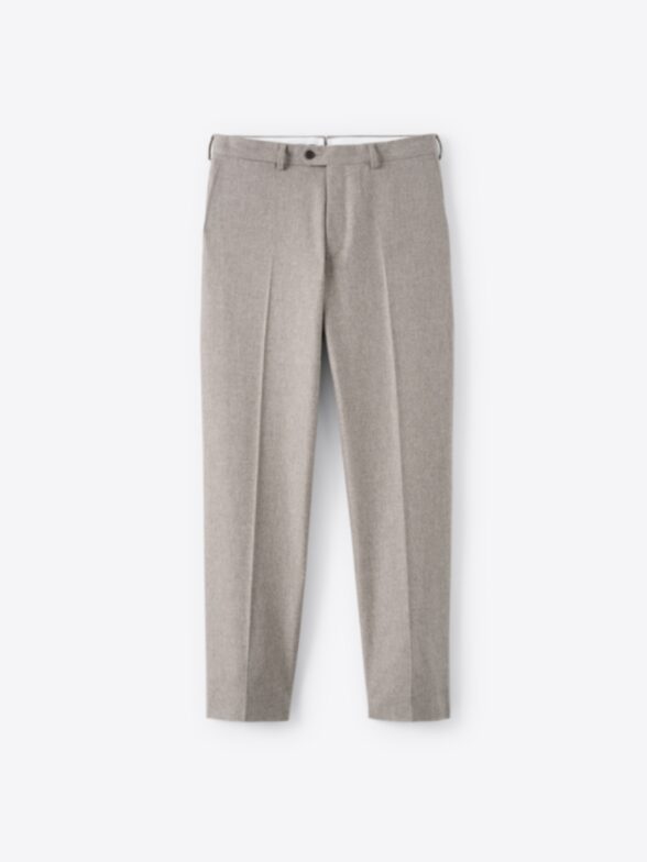 Thumb Photo of VBC Fawn Wool Flannel Bedford Dress Pant