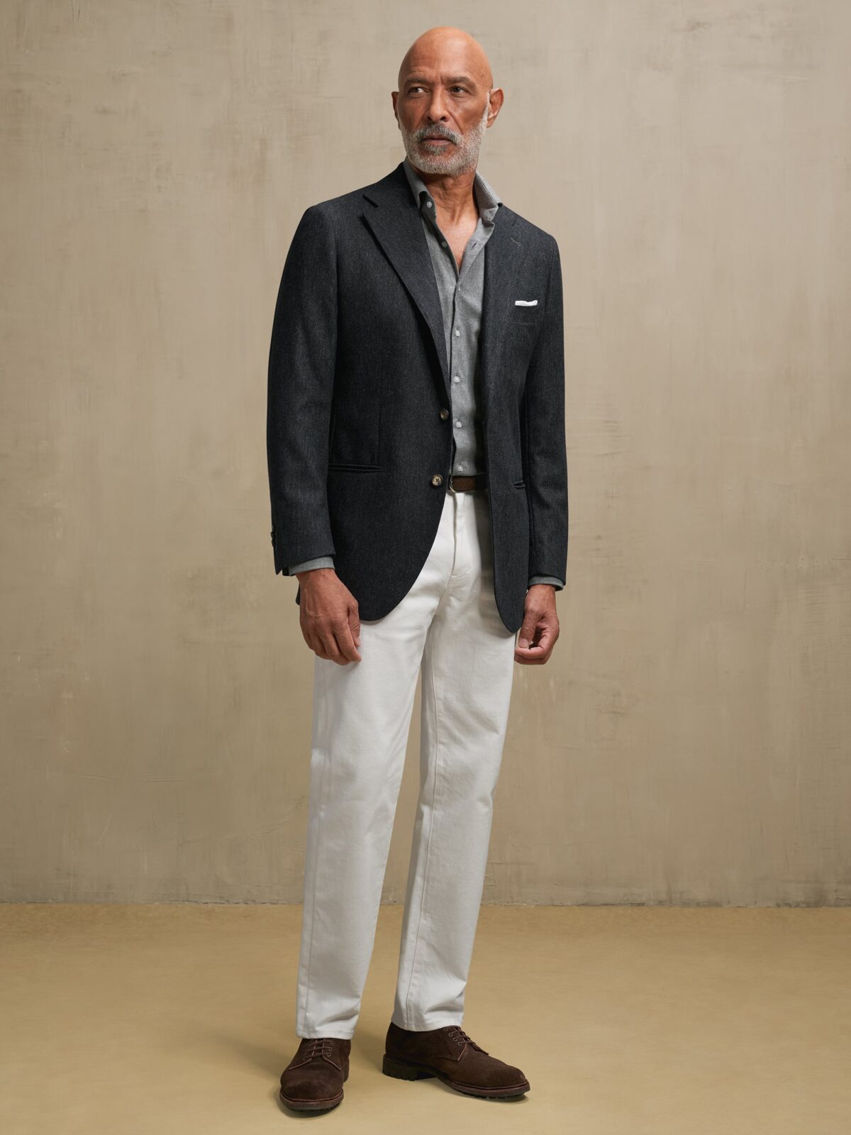 Japanese White 14oz Stretch Jeans - Custom Fit Pants