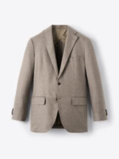 Shop Taupe Lightweight Flannel Thompson Jacket