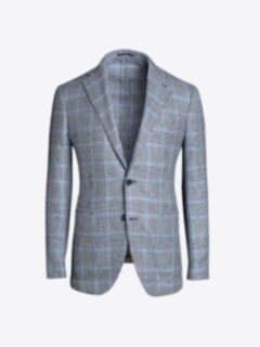 Shop Bedford Light Grey Prince of Wales Check Jacket