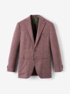 Shop Reda S110s Faded Red Merino Hopsack