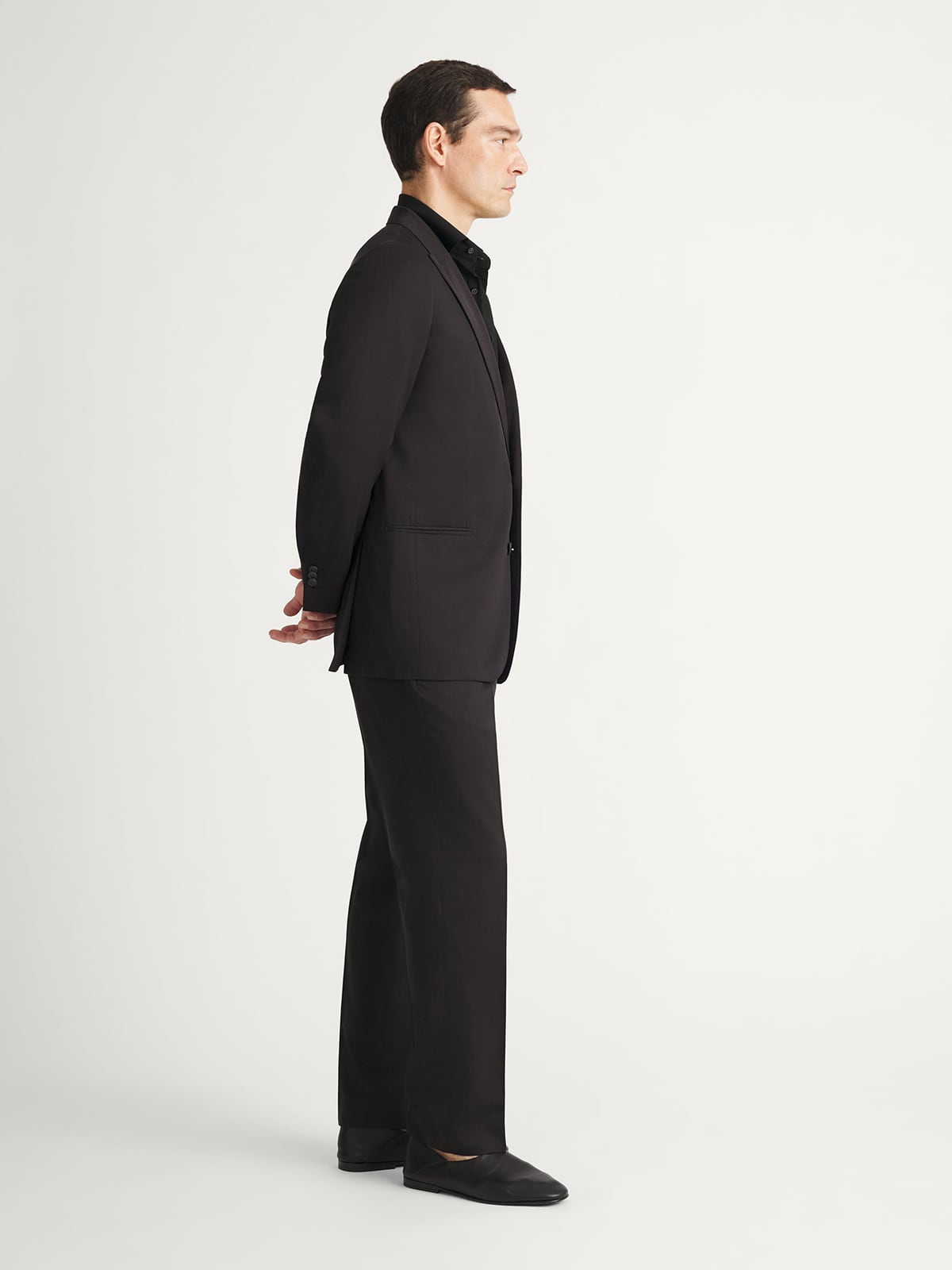 Ermenegildo Zegna Black Silk Suit - Custom Fit Tailored Clothing