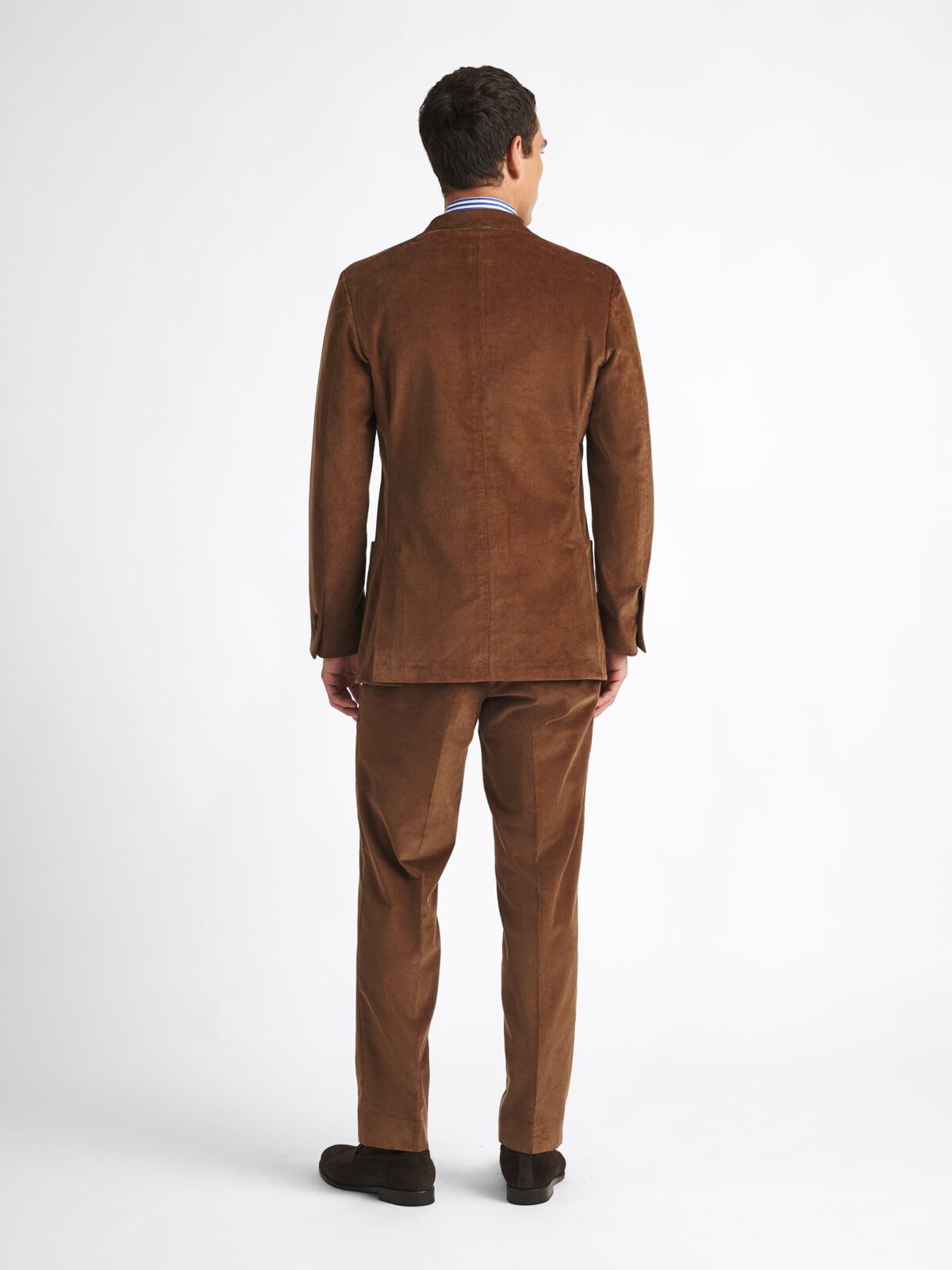 301 TRENCHENTOUNO コーデュロイduca visconti 50 Duca Visconti Hazelnut Stretch Corduroy Waverly Suit