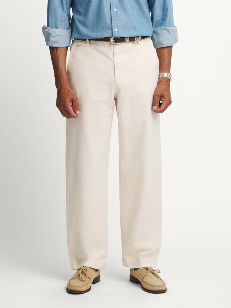 Natural Open Weave Heritage Chino Thumb Detail