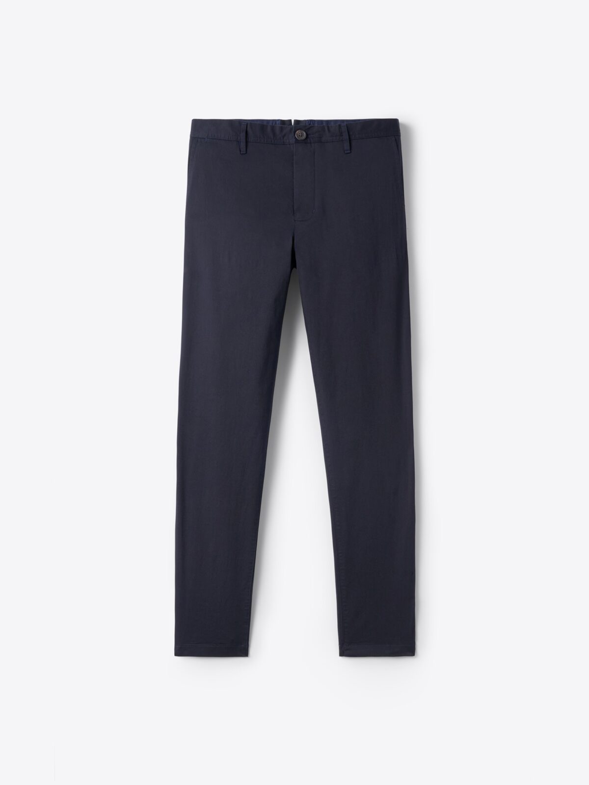 Di Sondrio Navy Lightweight Stretch Cotton Chino - Custom Fit Pants