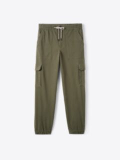 Shop Olive Drawstring Cargo Jogger