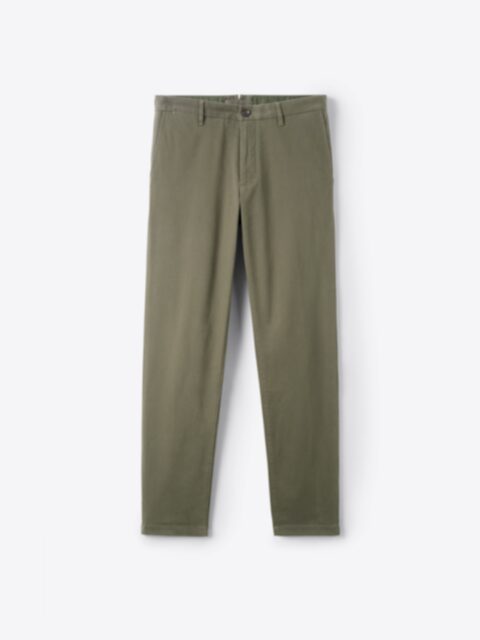 Double Pleated Japanese Fatigue Heavyweight Stretch Chino - Custom