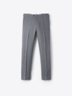 Shop Grey Irish Linen Dress Pant
