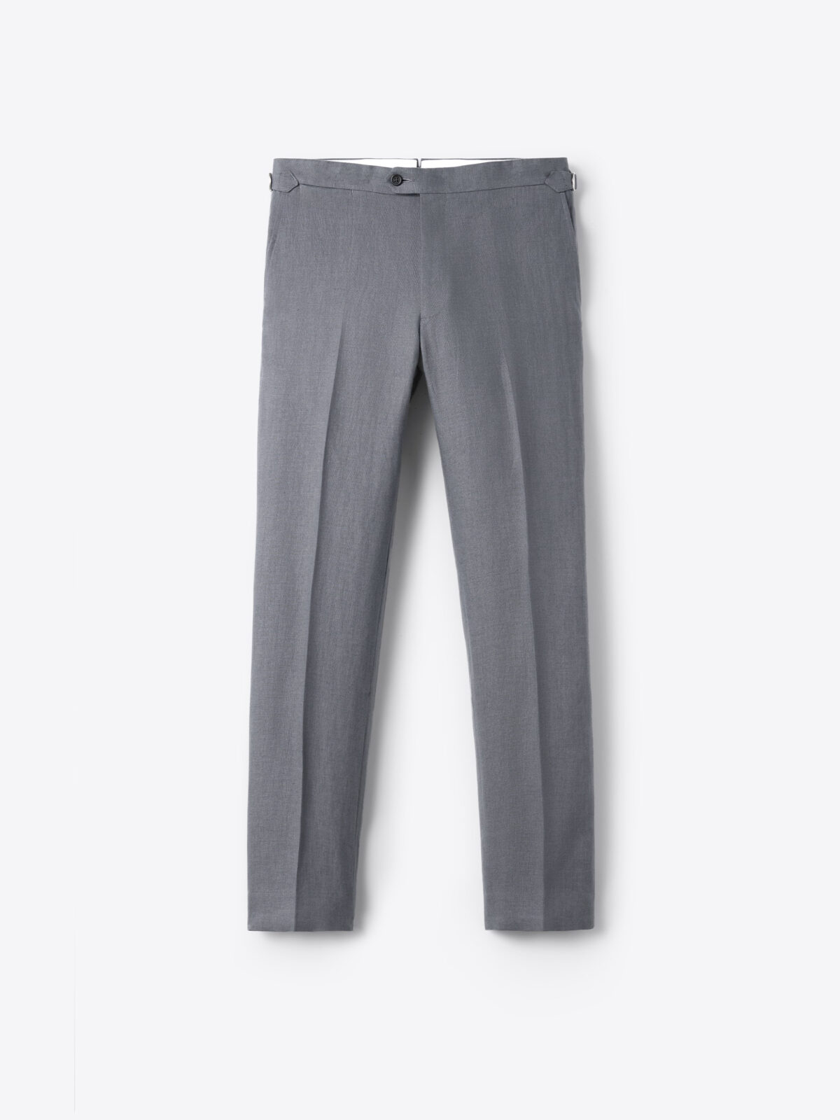 Grey Irish Linen Dress Pant - Custom Fit Tailored Clothing Grey Irish Linen Dress Pant - Custom Fit Tailored Clothing