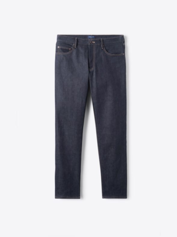 Thumb Photo of Japanese 12oz Indigo Stretch Raw Denim Jeans