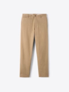 Shop Japanese British Khaki Heavyweight Stretch Chino