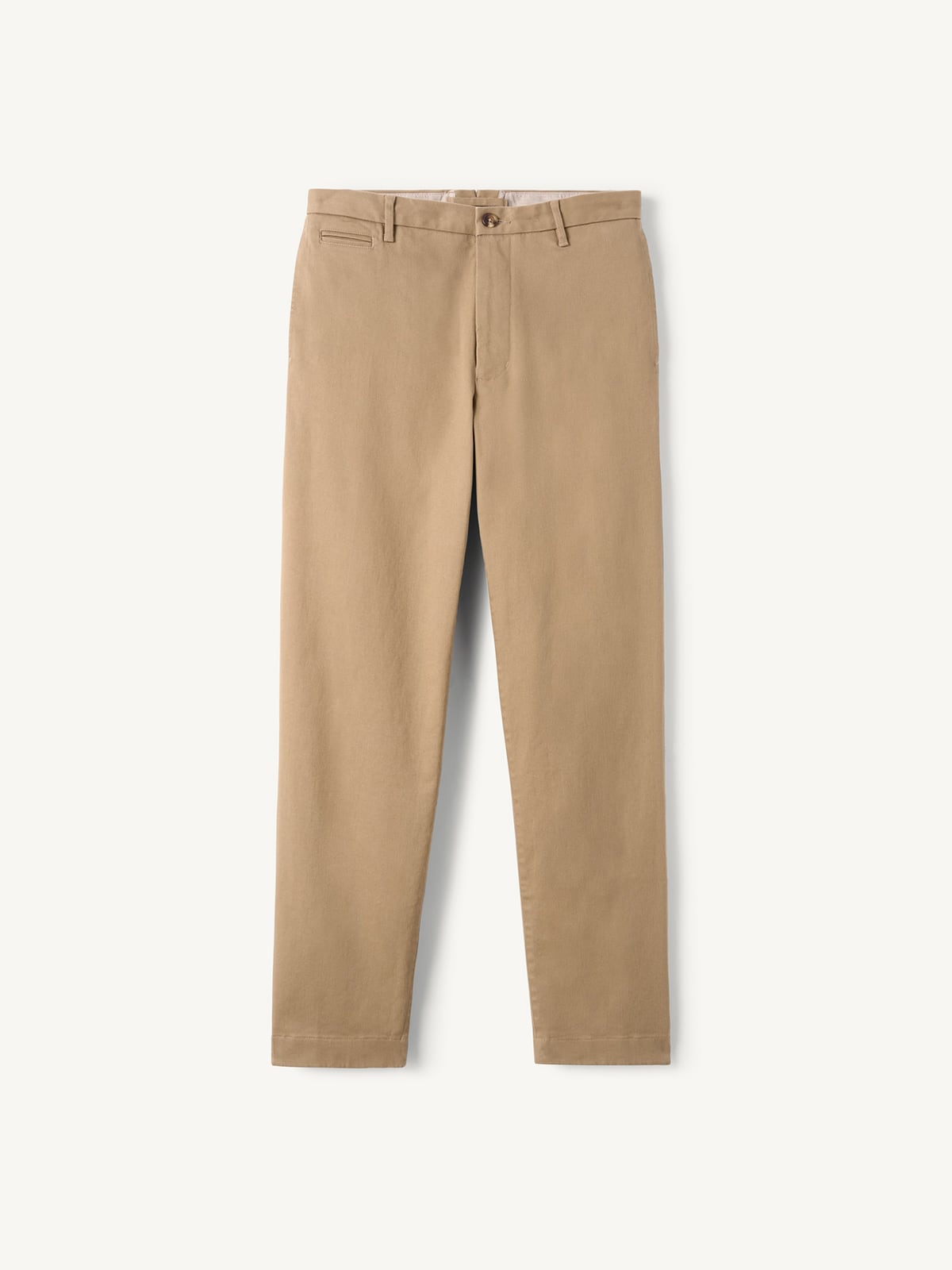 Japanese British Khaki Heavyweight Stretch Chino - Custom Fit Pants