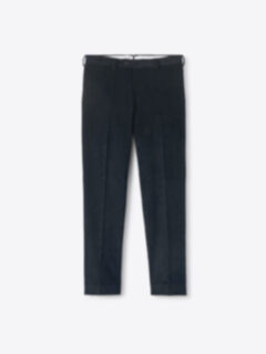 Shop Navy Stretch Corduroy Dress Pant
