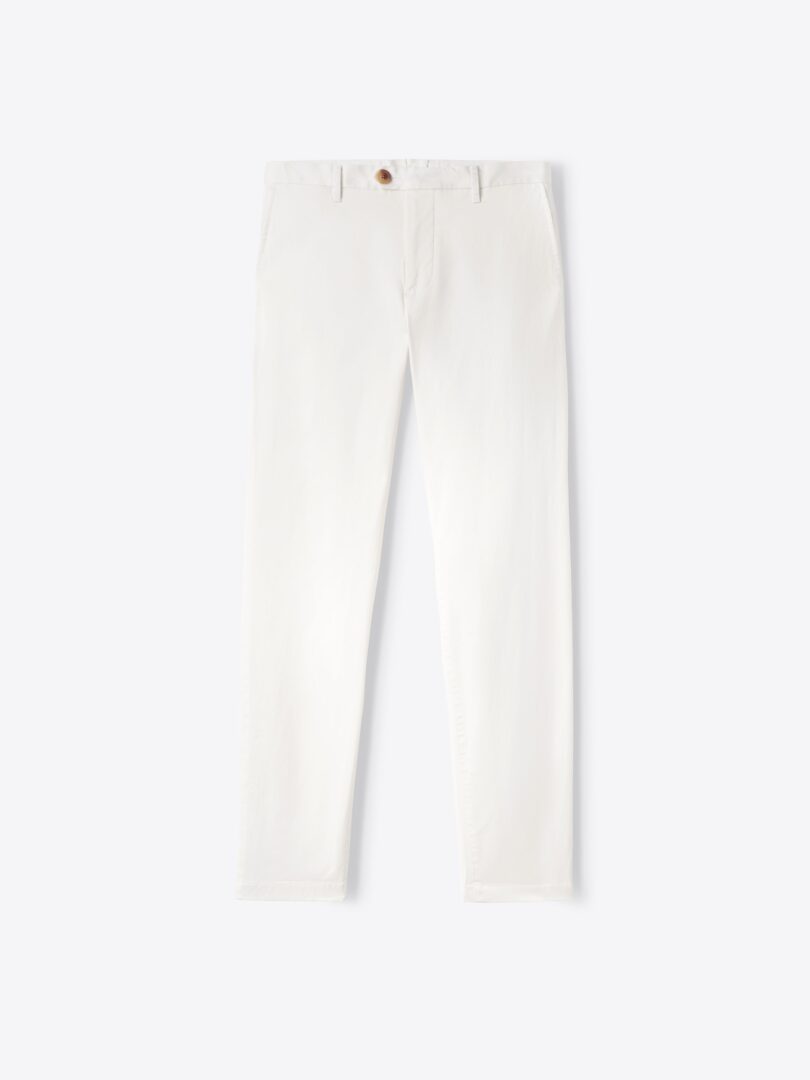 BESPOKE - White Pants for Men - 183122 - www.– BESPOKE MODA