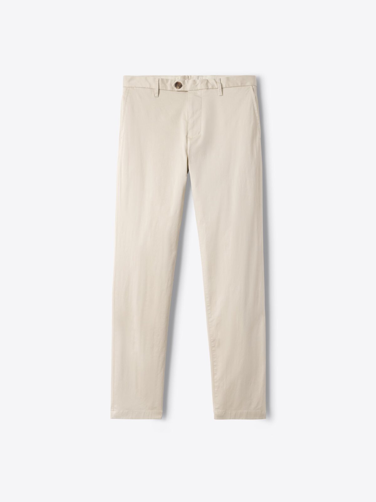 Di Sondrio Beige Stretch Cotton Chino - Custom Fit Pants