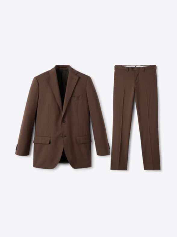 Thumb Photo of Drago Tobacco S130s Tropical Wool Suit