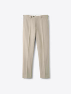 Shop Positano Taupe Cotton and Linen Canvas