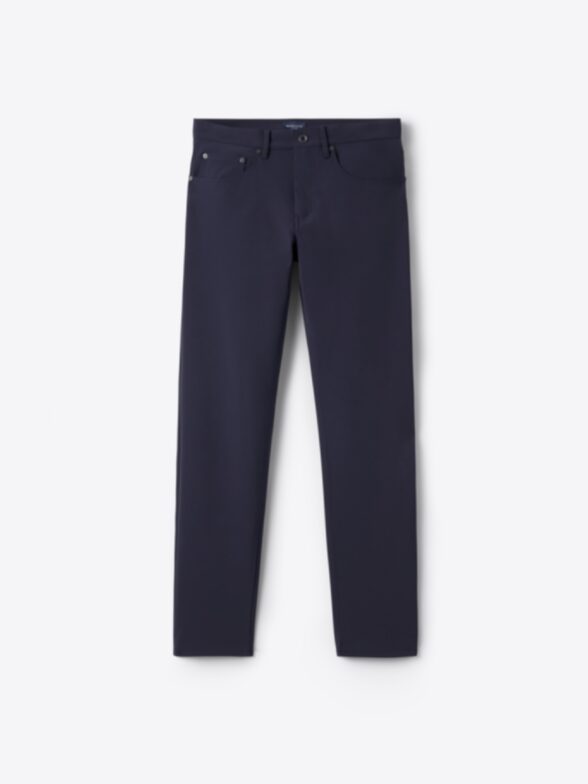 Milano Navy Performance 5-Pocket Product Image