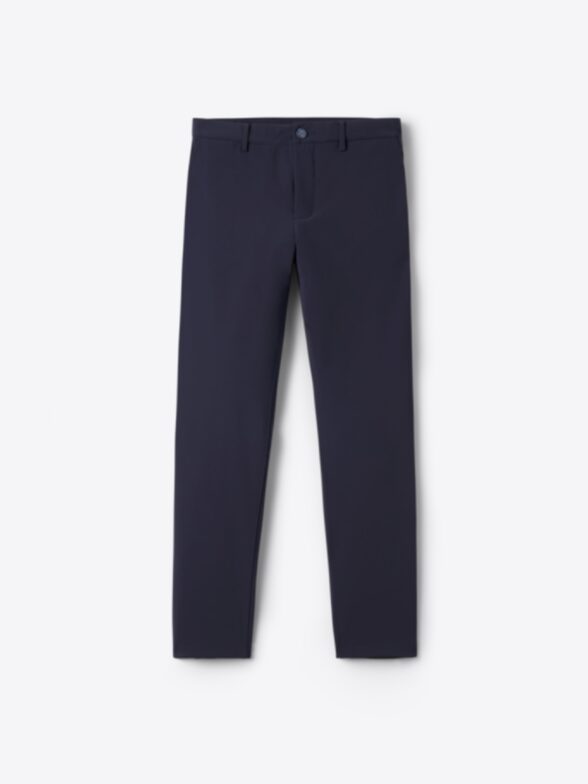 Milano Navy Performance Chino Product Image