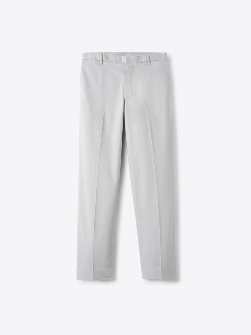 Men’s Versa Light Grey Washable Cotton Stretch Pant Thumb