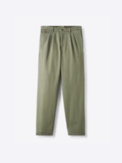 Shop Double Pleated Japanese Fatigue Heavyweight Stretch Chino