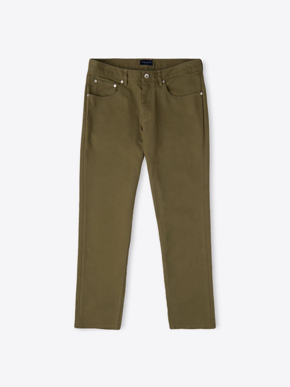 Cotton Twill 5-Pocket Pant