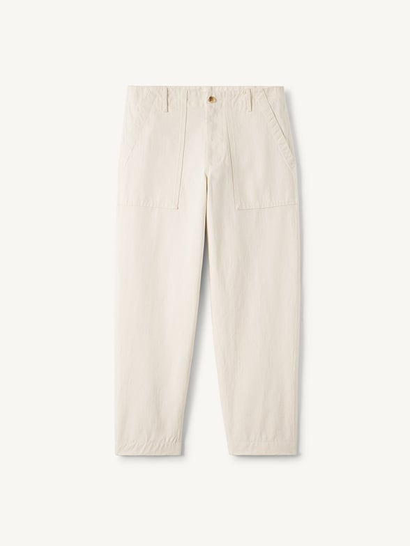 Thumb Photo of Japanese Bone Herringbone Fatigue Pant