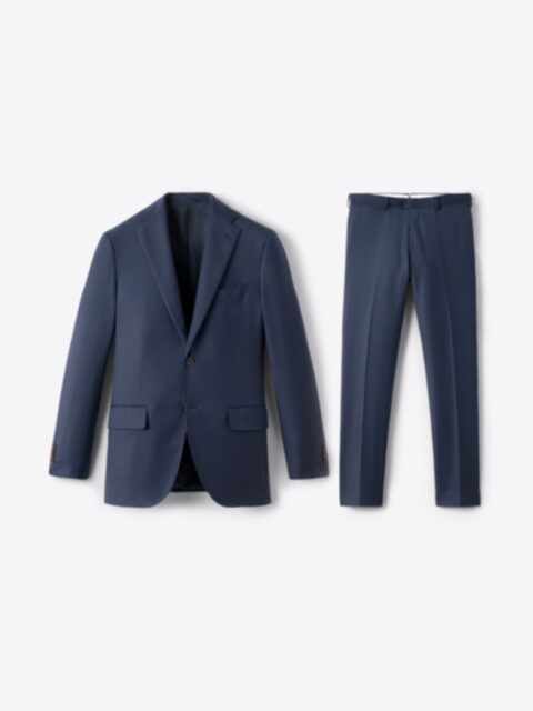 Suggested Item: Loro Piana Fabric Navy S150s Mercer Suit