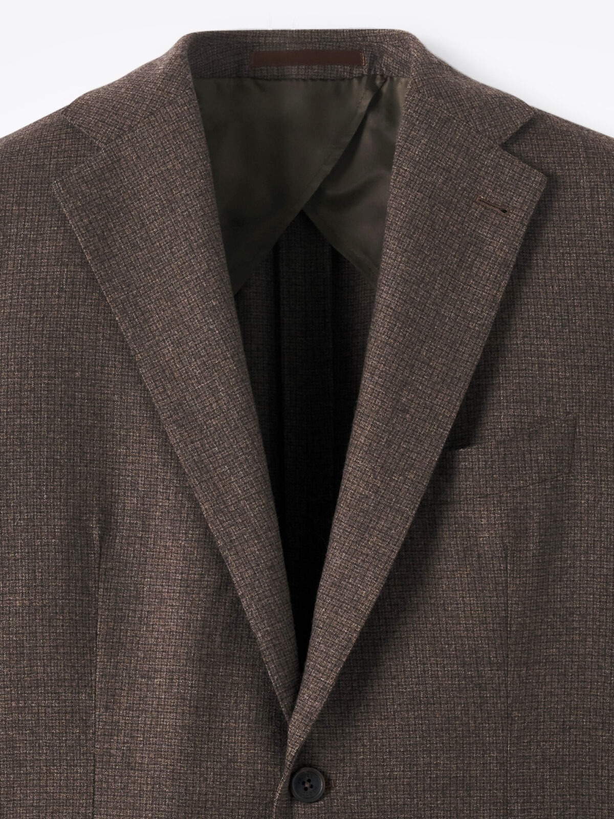 ジャケット・アウター Shinya Granhiert dark brown wool silk Shinya Granhiert dark brown wool silk
