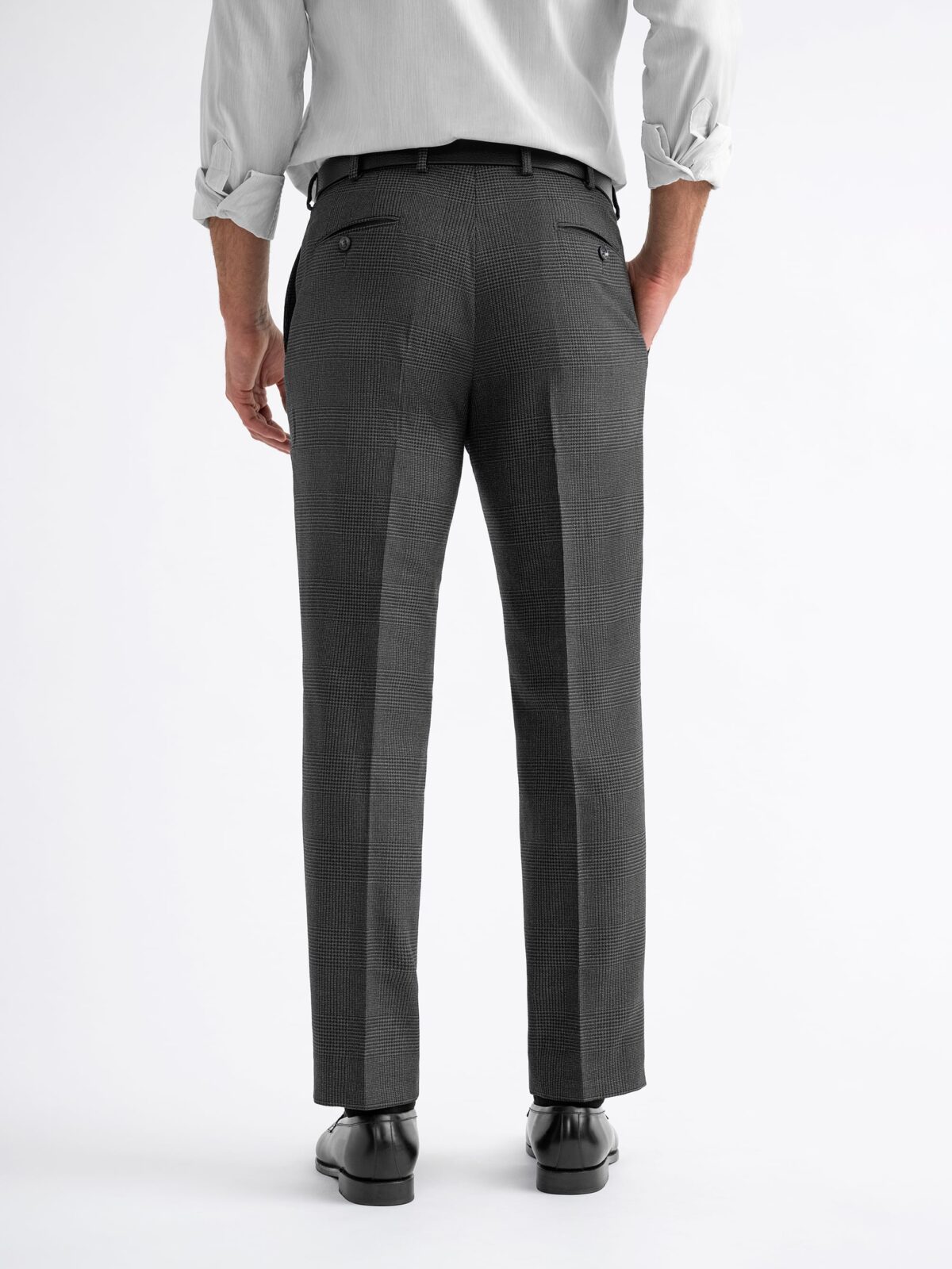 Men's Fashion Plaid Pants (Beige & Copper)