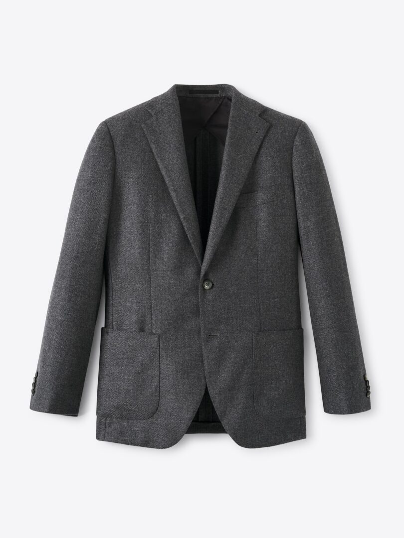 Men’s di Pray Grey Wool and Cashmere Italian Flannel Thumb