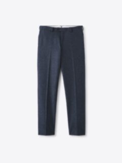 Shop VBC Slate Glen Plaid Melange Wool Flannel Dress Pant