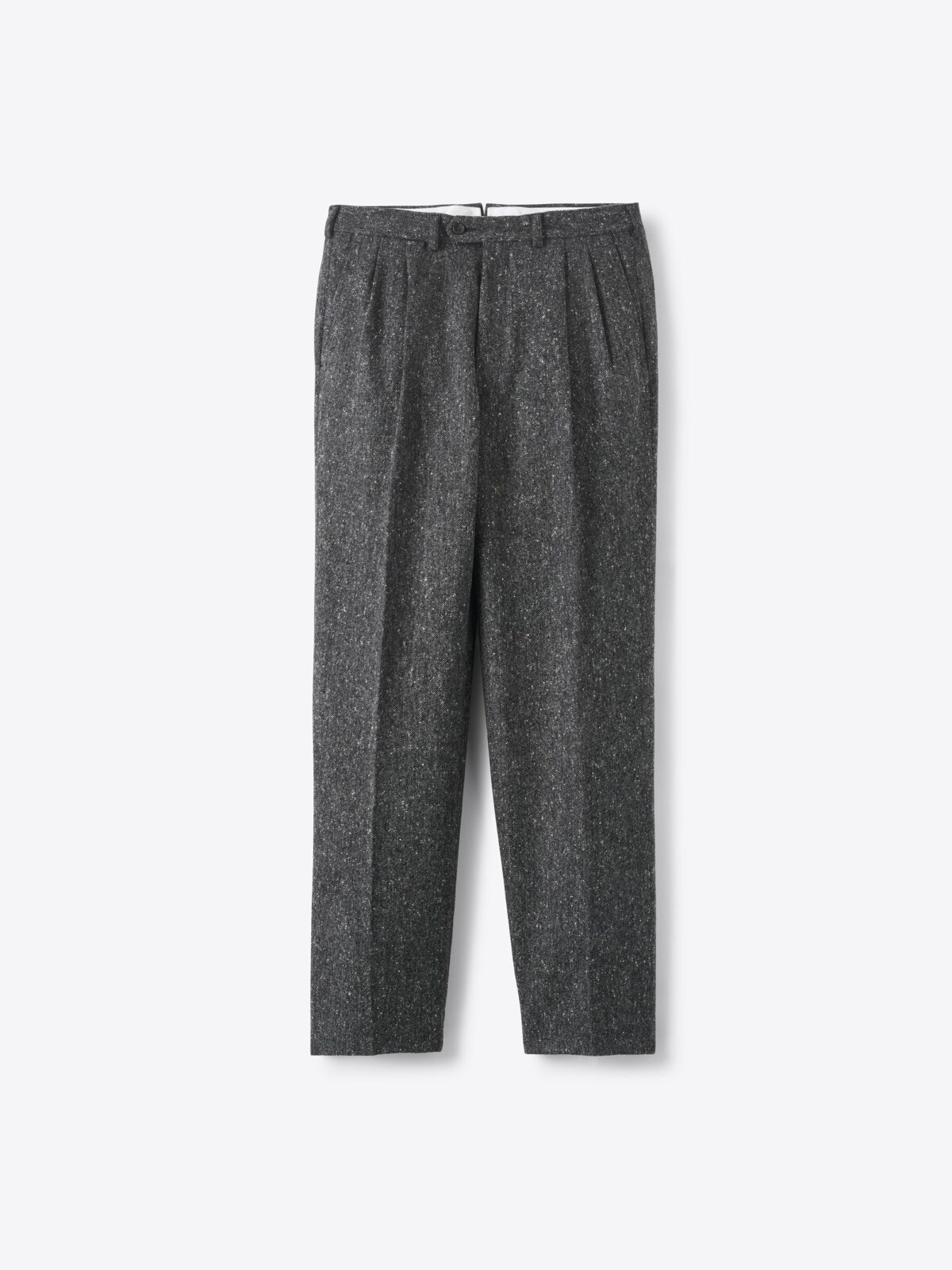 パンツ NEAT wool tweed herringbone tapperd 46 パンツ NEAT wool tweed herringbone tapperd 46 パンツ NEAT wool