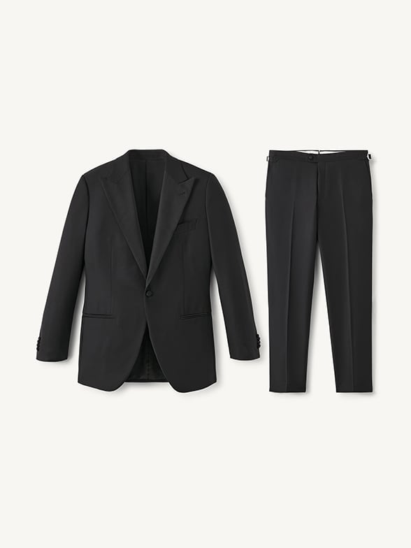 Thumb Photo of Peak Lapel VBC Allen Tuxedo