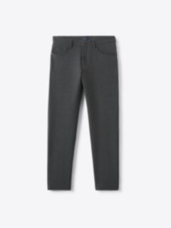 Shop Charcoal Flannel Performance Stretch 5-Pocket