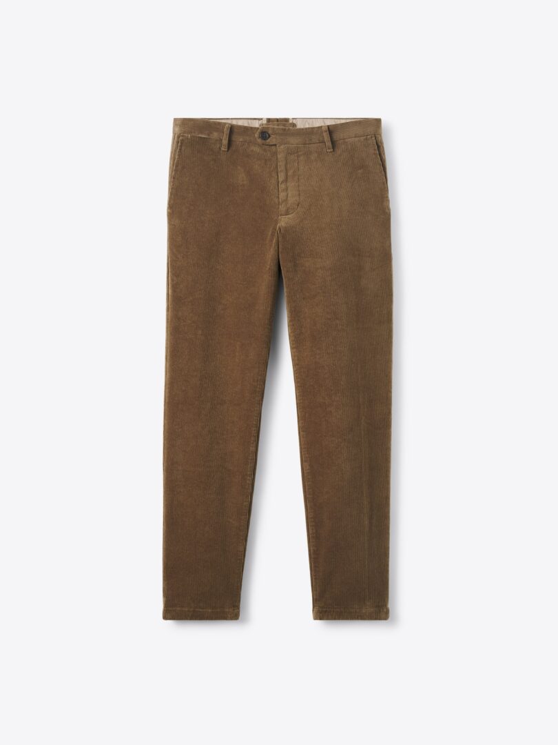 Men’s Stratton Brown Stretch Corduroy Thumb