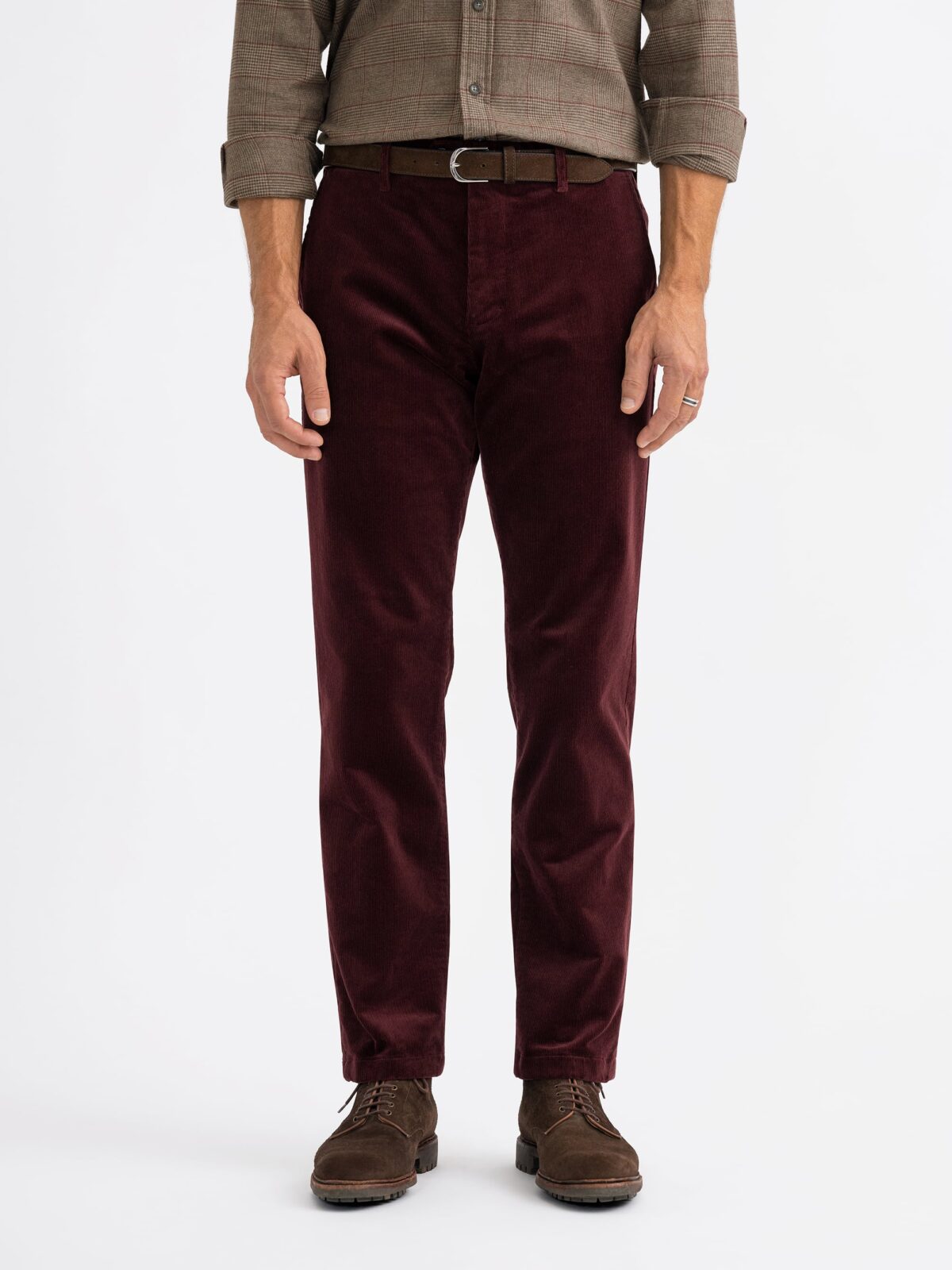 Heavyweight Corduroy Trousers - Olive | Men's Corduroy Trousers | Oliver  Brown, London