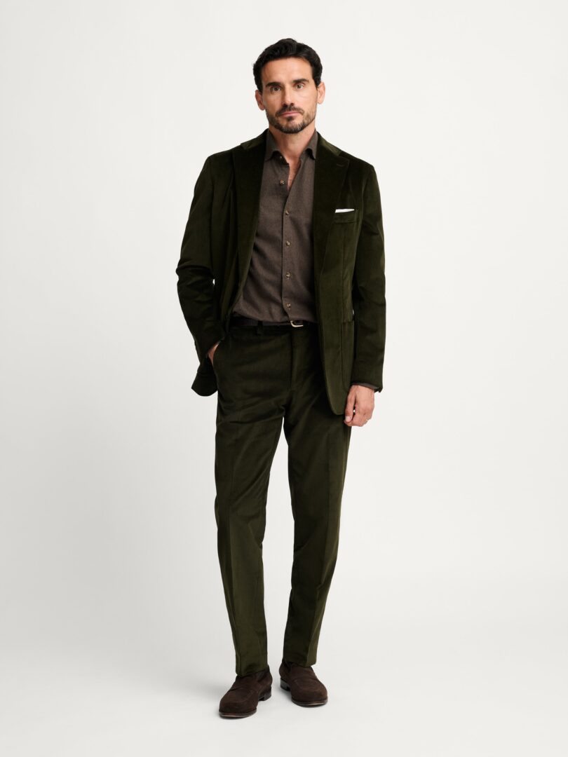 Pine Stretch Corduroy Waverly Suit Thumb Detail