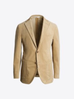 Shop Waverly Beige Stretch Corduroy Jacket