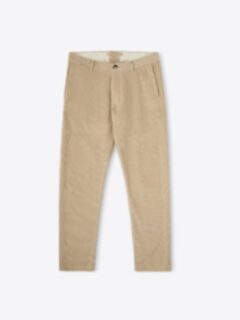 Shop Trento Beige Stretch Corduroy Chino