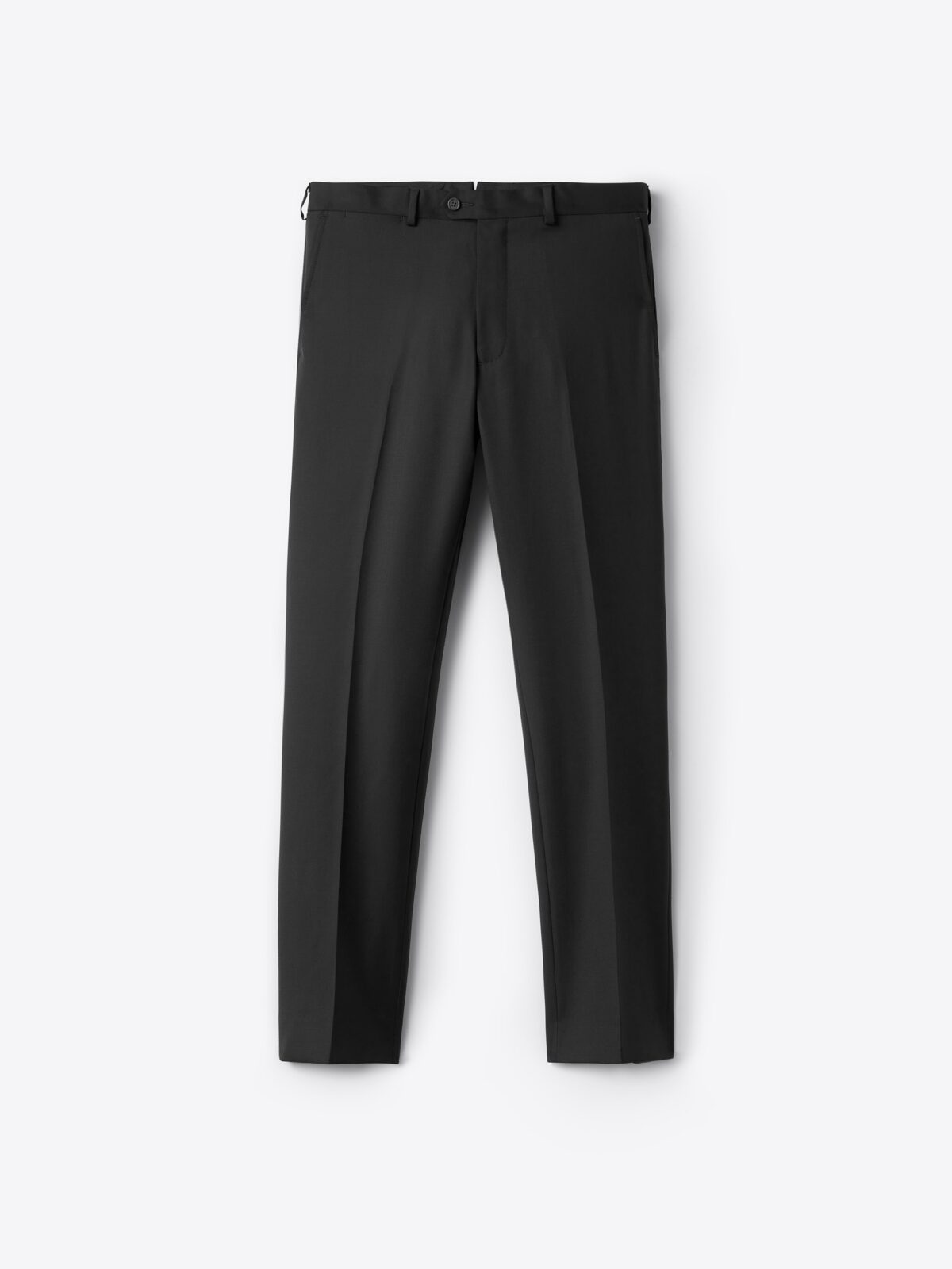 VBC Black S110s Wool Dress Pant - Custom Fit Tailored Clothing