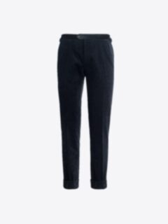 Shop Allen Navy Wide Wale Corduroy Dress Pant