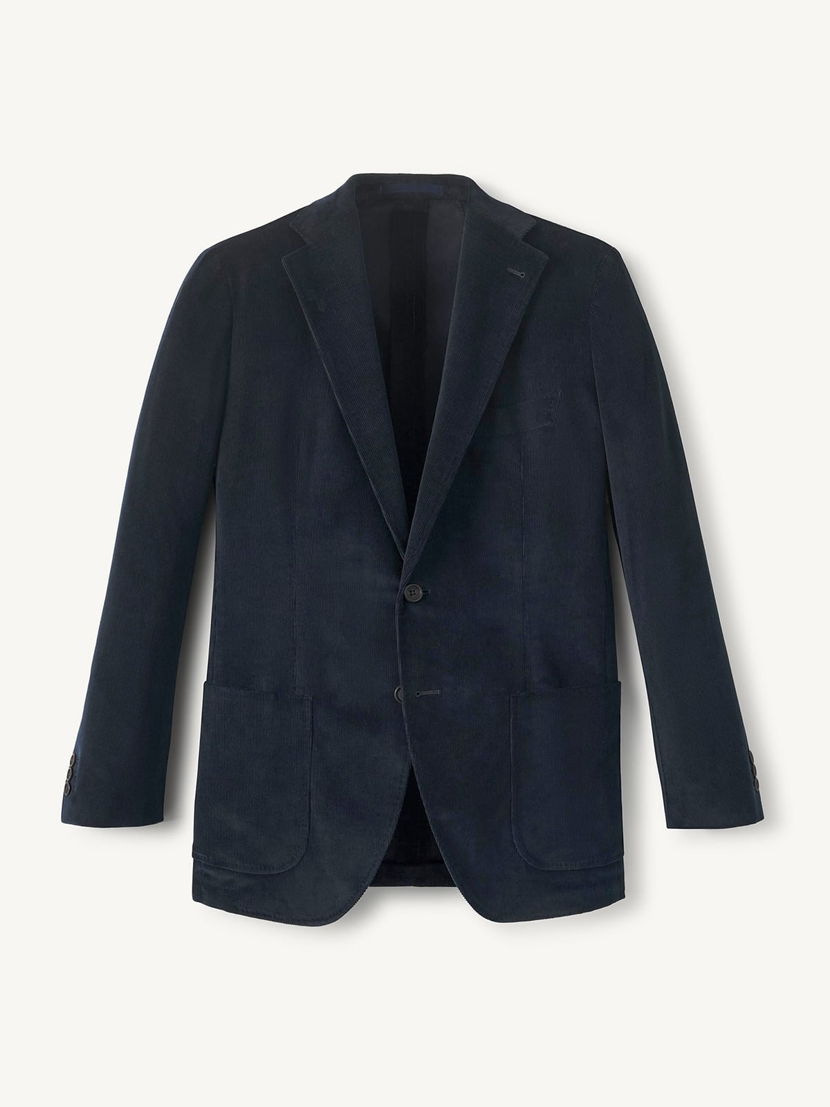 Waverly Navy Stretch Corduroy Jacket - Custom Fit Tailored Clothing
