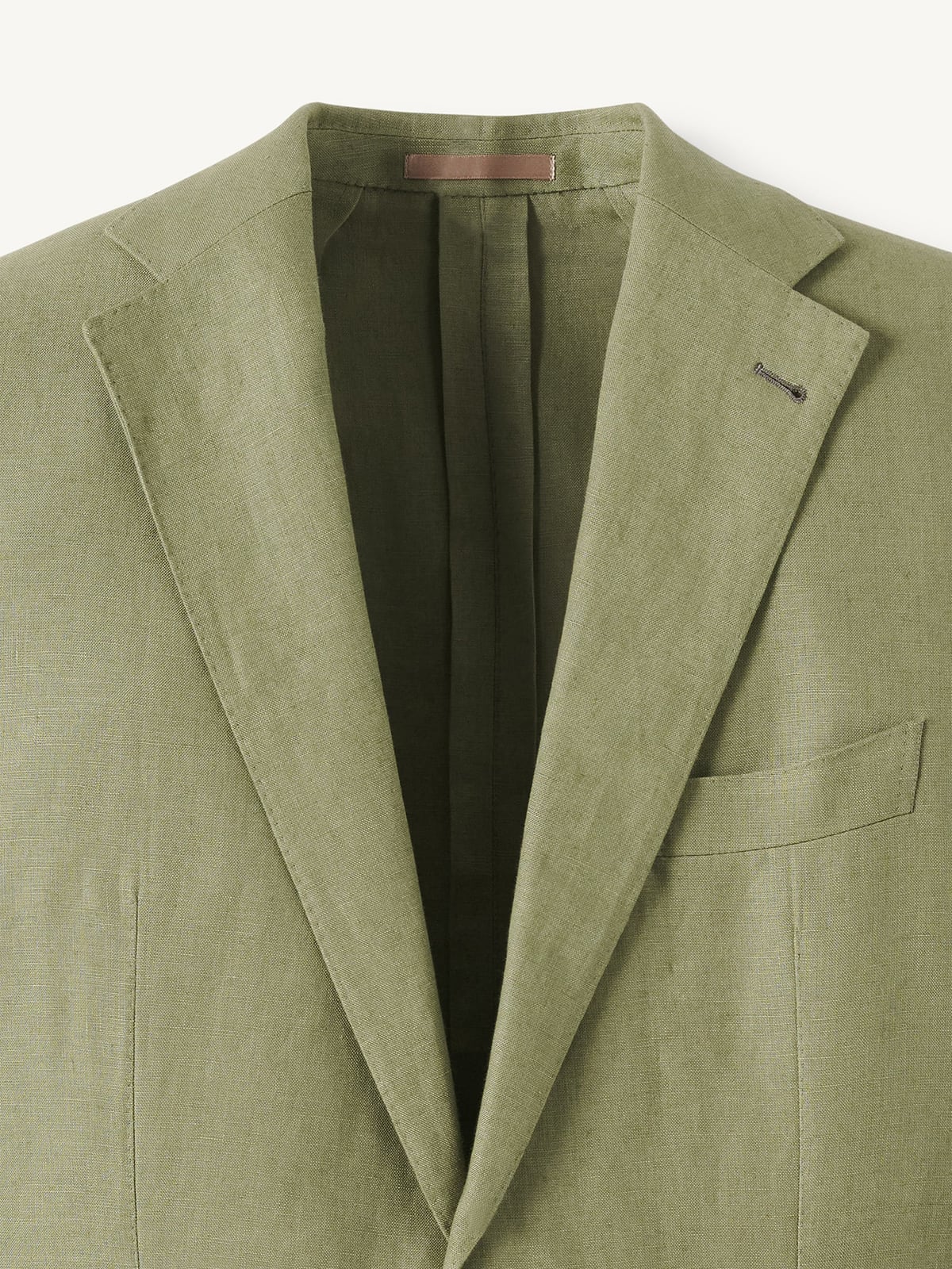 Spence Bryson Sage Heavy Irish Linen Bedford Jacket - Custom Fit