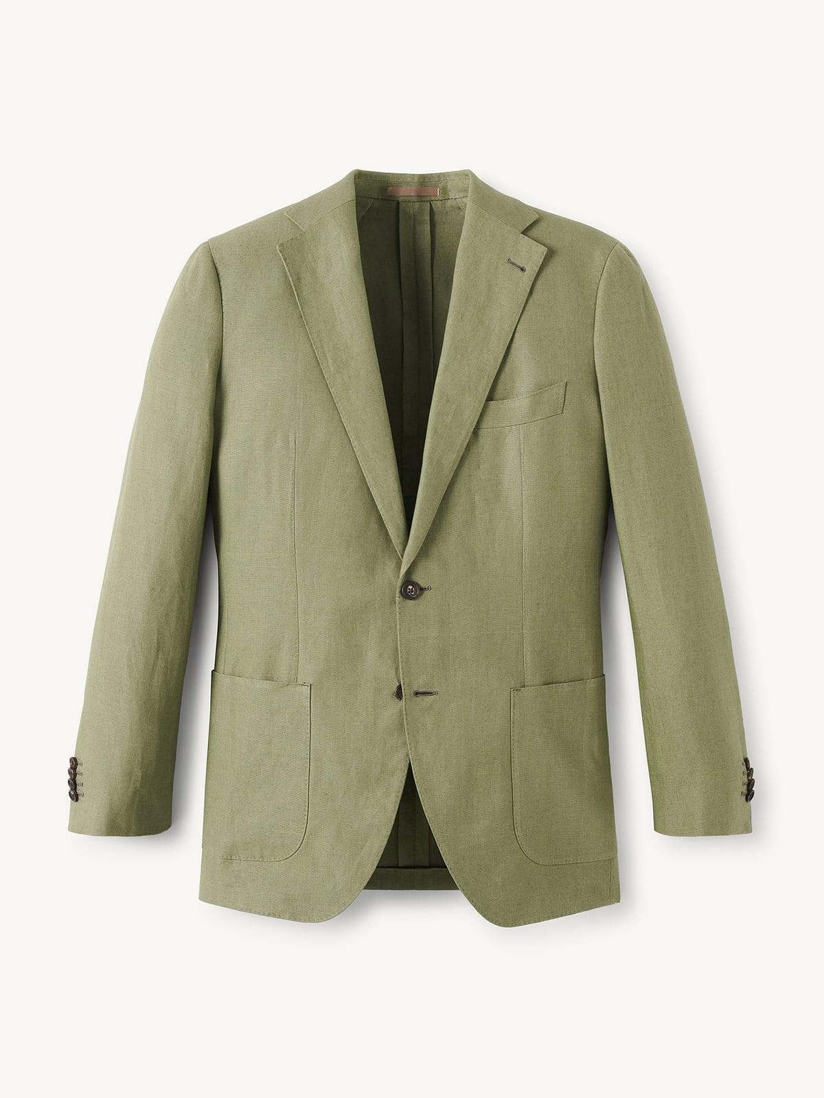 リネン　Spence Bryson ジャケット Spence Bryson Sage Heavy Irish Linen Bedford Jacket - Custom Fit