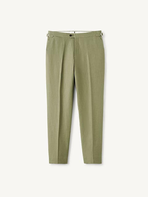 Proper Cloth Fatigue Seersucker Stretch Men's Custom Dress Pants