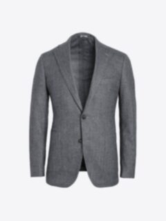 Shop Bedford Grey Wool Herringbone Jacket